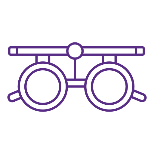 Examen visual con optómetra